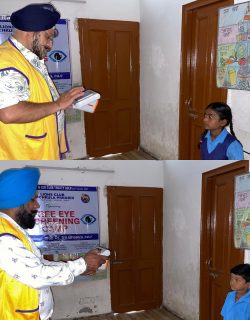Lions Club Panchkula Premier - Eye Testing Camp Jul-25