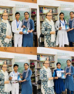 Book Launch Navian Kalman Navi Udaan Jul-25 having articles written by 4 students