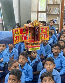 Subhashish Neogi PNA Chandigarh Story Telling through Kaavat Puppet Rajasthan Jul-25